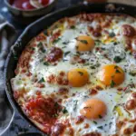 Hot Honey Mozzarella Eggs