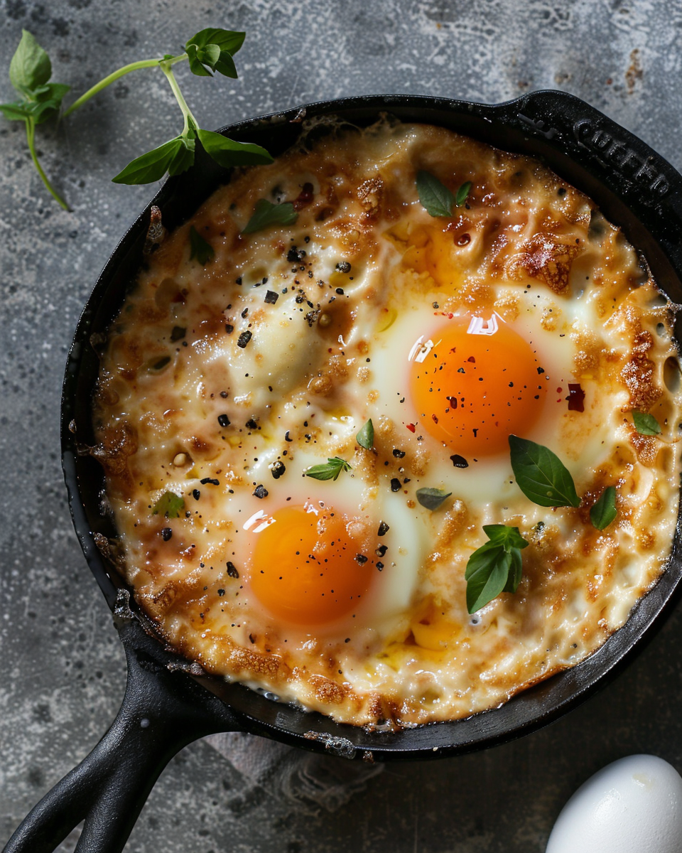 Hot Honey Mozzarella Eggs