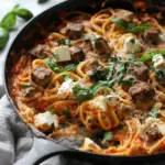 High Protein Baked Feta Pasta with Hidden Veggies (Creamy, Easy & Healthy)