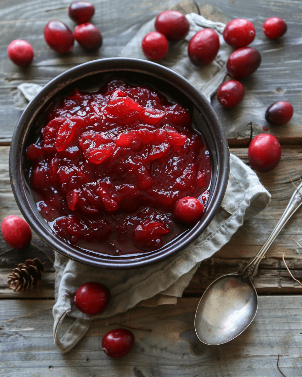 Homemade Cranberry Sauce