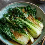 Bok Choy With Garlic and Oyster Sauce