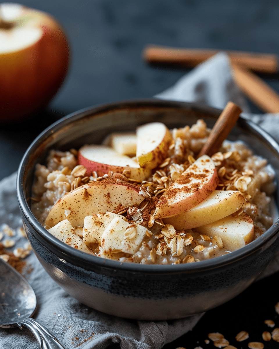 Cinnamon Apple Oatmeal Bowl