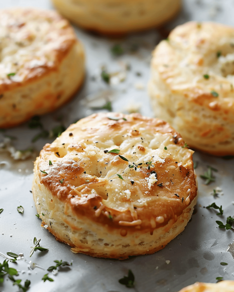 Savory Parmesan Cheese Biscuits