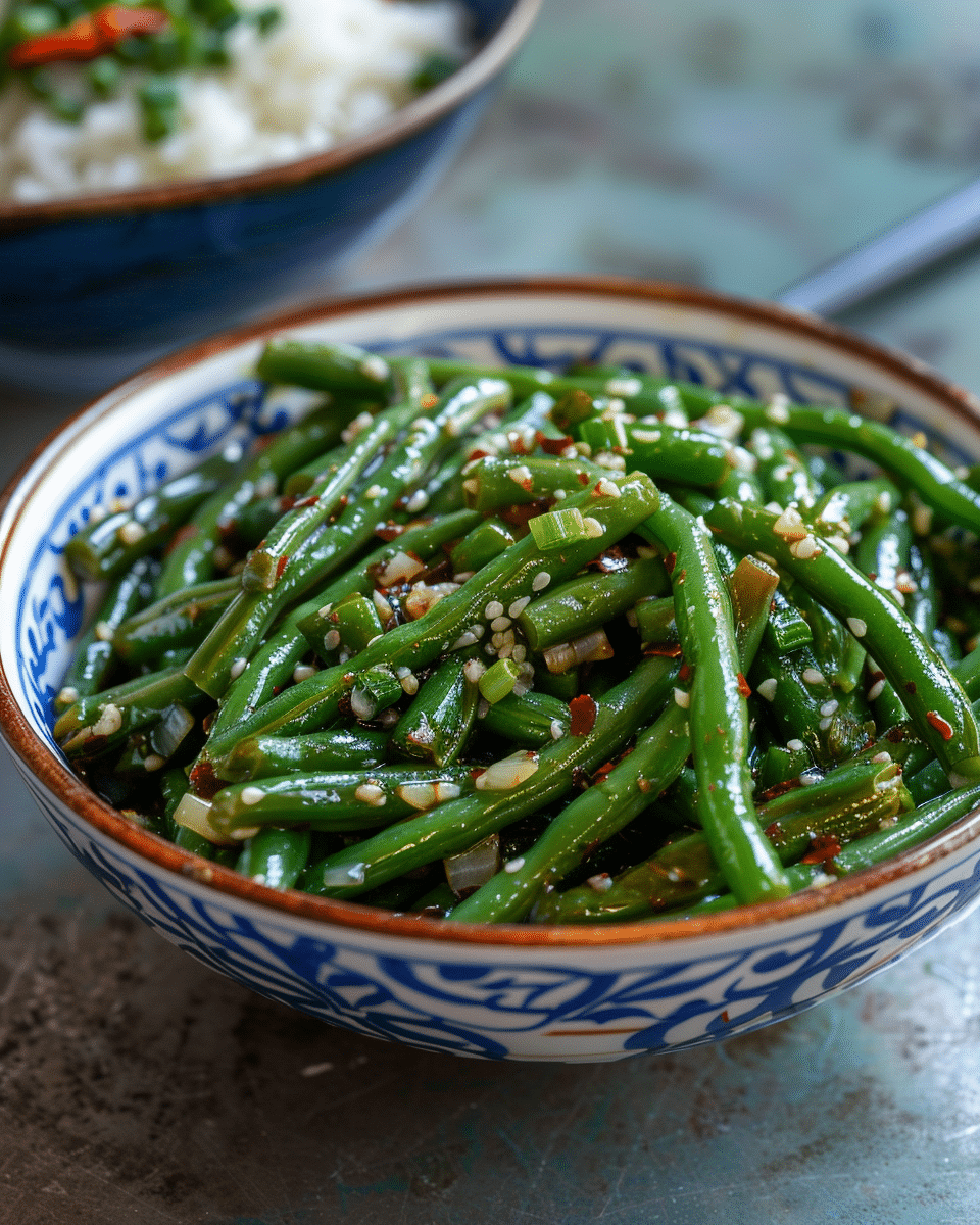 Chinese Green Beans With Garlic Sauce