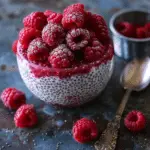 Raspberry Chia Pudding