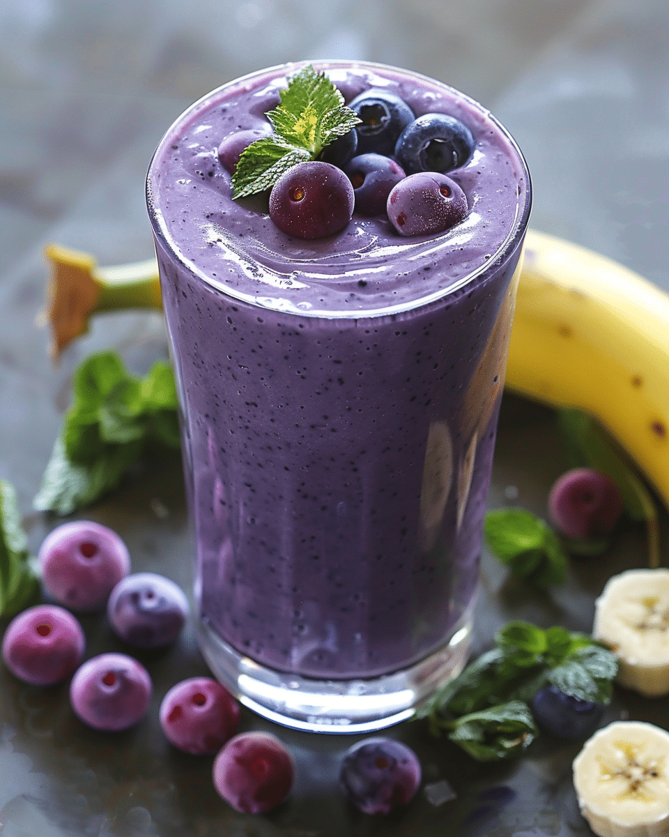 Blueberry Banana Smoothie