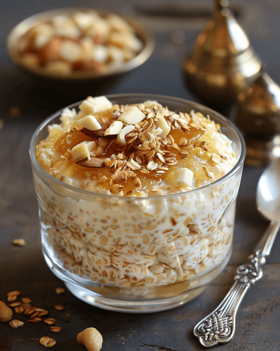 Baklava Overnight Oats