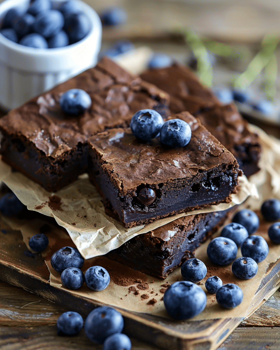 Blueberry Brownies