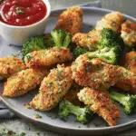 Quick Chicken and Broccoli Nuggets for Baby