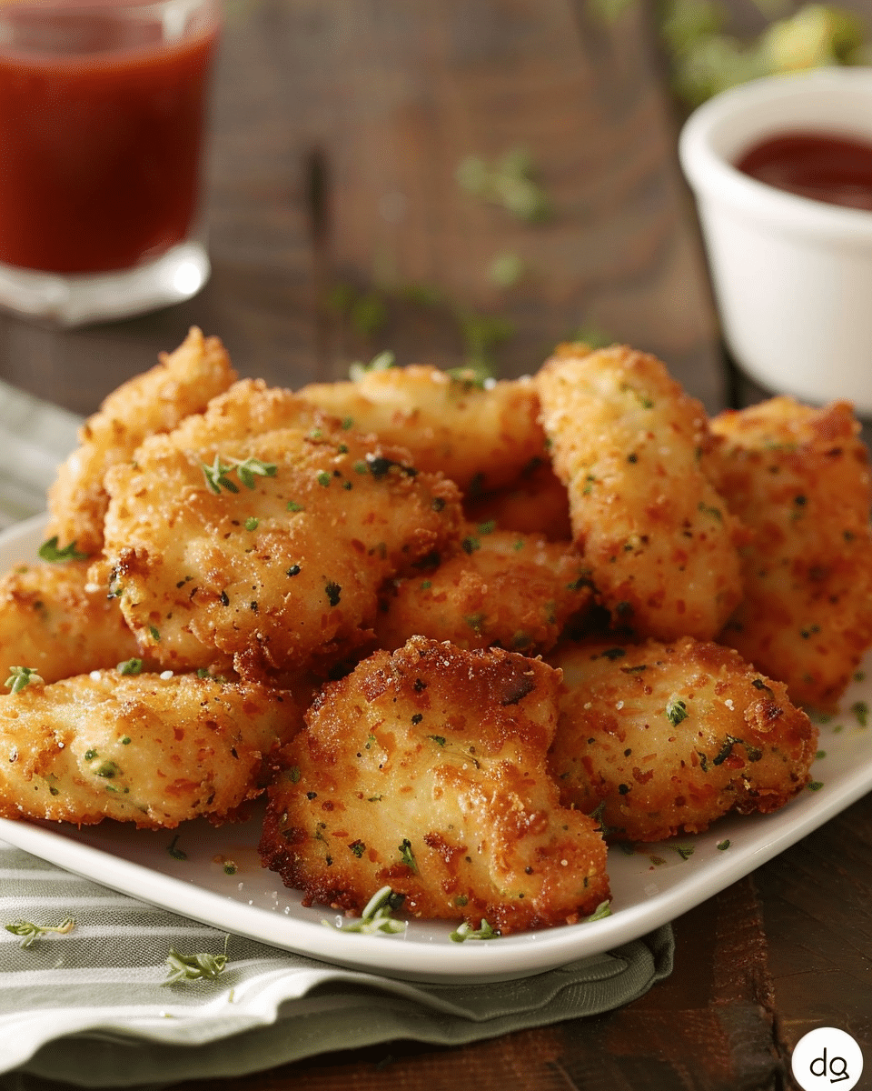 Quick Chicken and Broccoli Nuggets for Baby