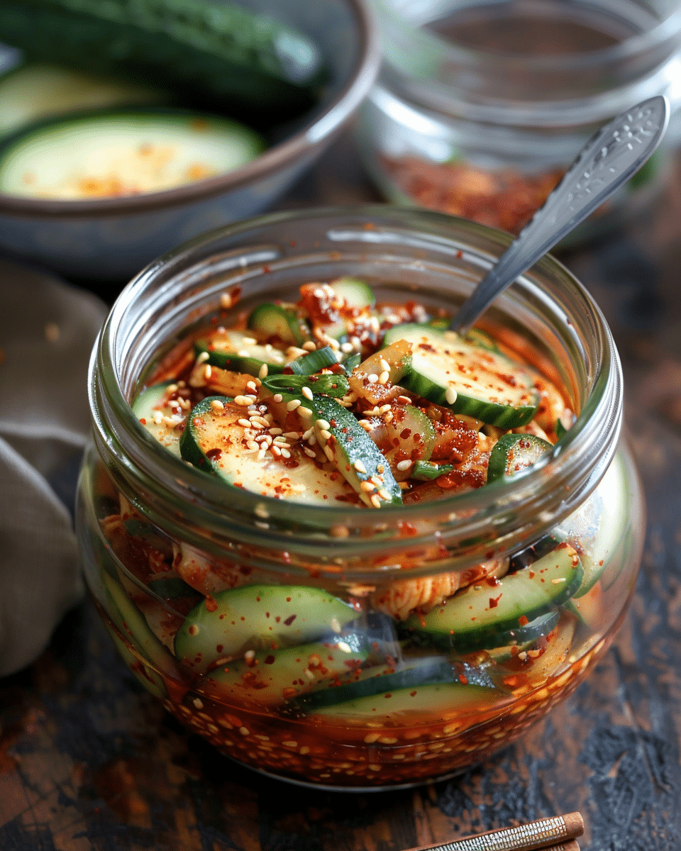 Cucumber Kimchi Recipe
