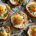 Baked Egg and Toast Cups