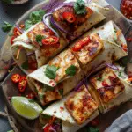 Sweet Chili Halloumi Wraps