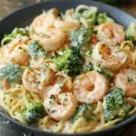 Broccoli Shrimp Alfredo
