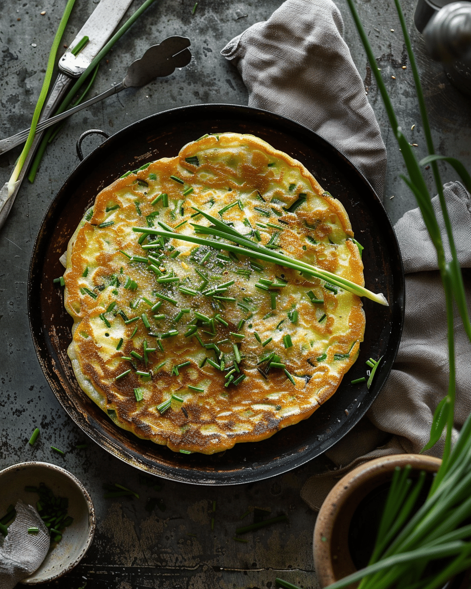 Korean Chive Pancake (Buchujeon)
