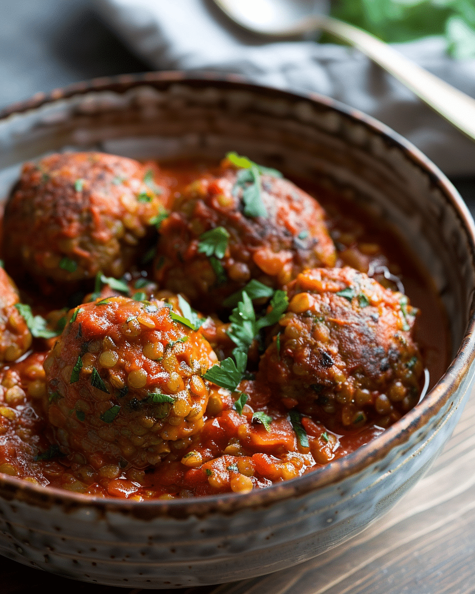 Lentil Meatballs