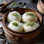Matcha Mantou Steamed Buns