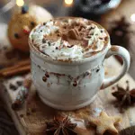 Favorite Gingerbread Spiced Hot Chocolate