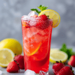 Homemade Strawberry Lemonade