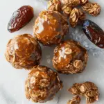 Salted Caramel Yogurt Clusters with Dates