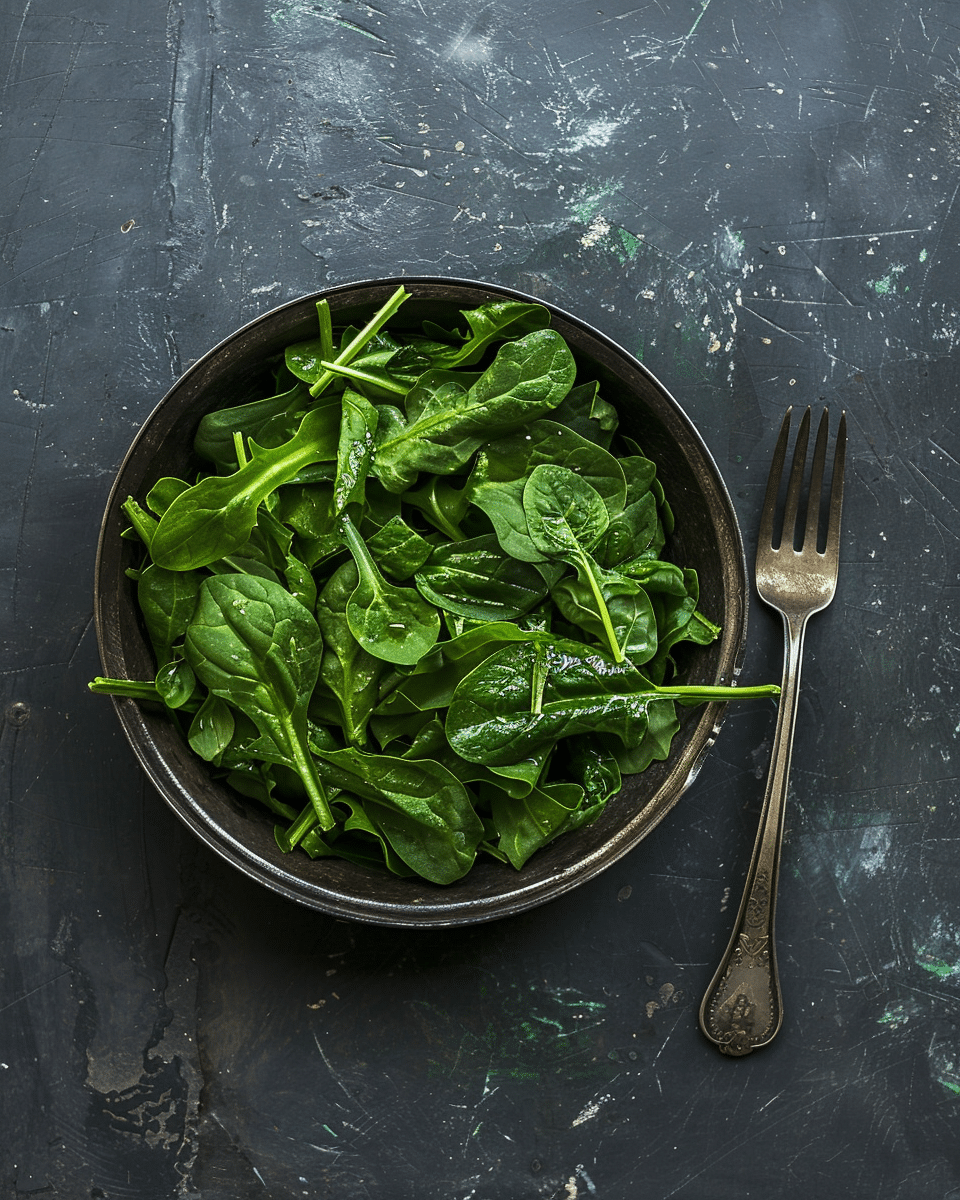 Spinach and Arugula Salad