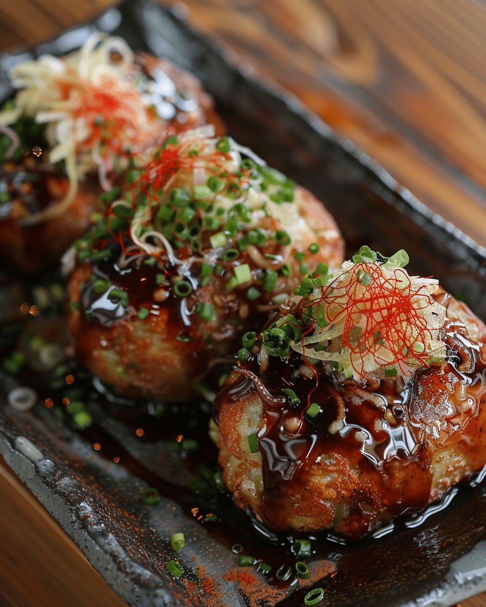 Takoyaki - たこ焼き (Octopus Balls)
