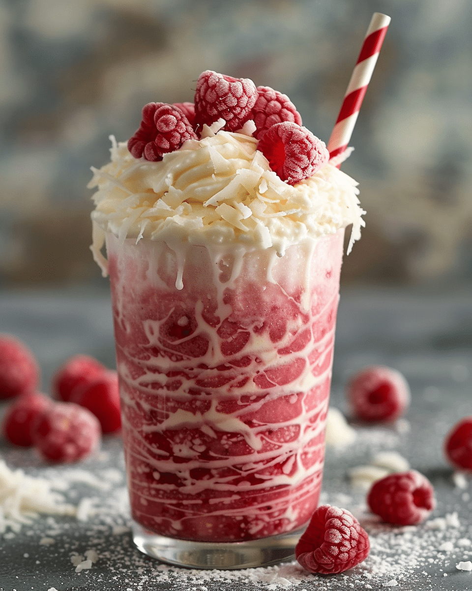 Raspberry Colada Twist