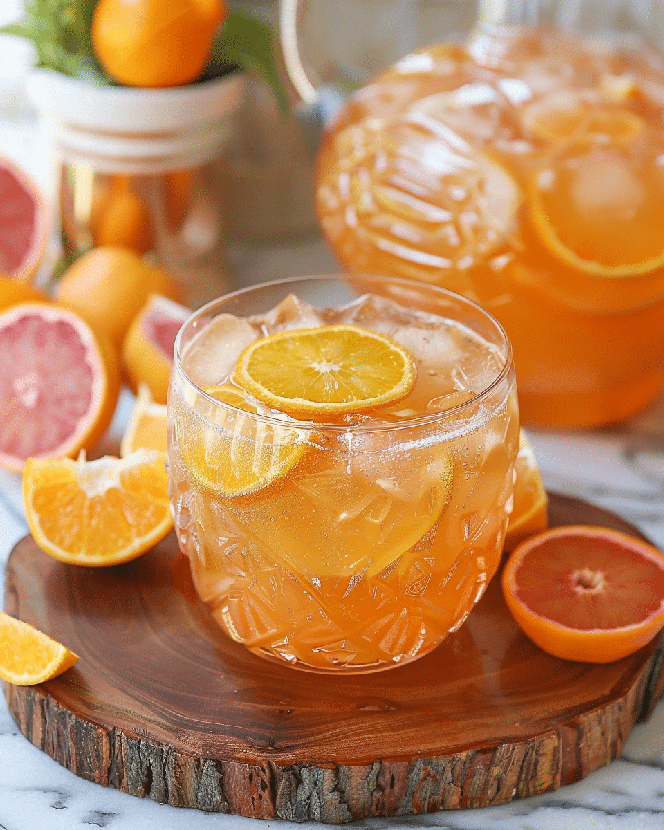 Sparkling Citrus Party Punch