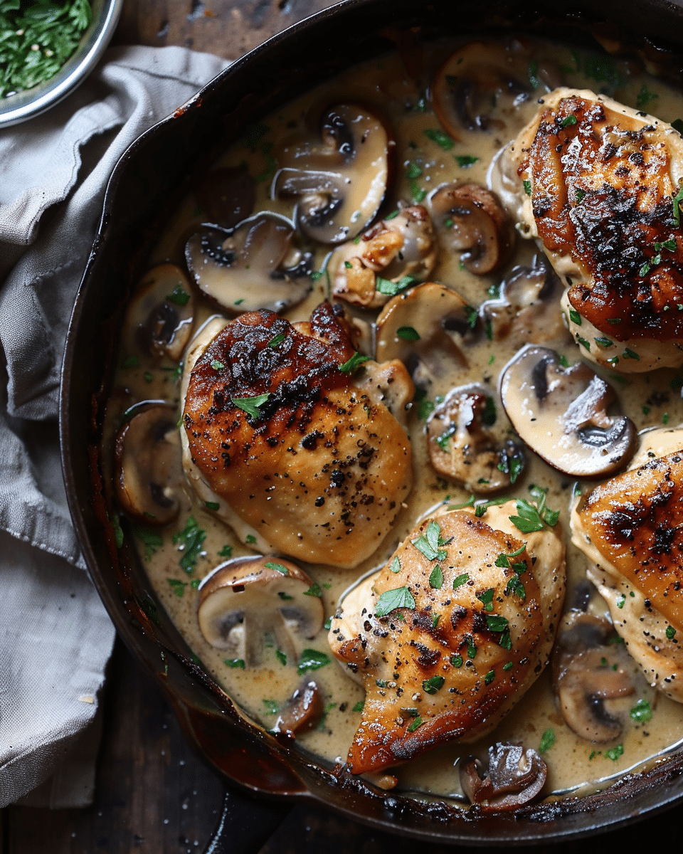 Mushroom Chicken Recipe