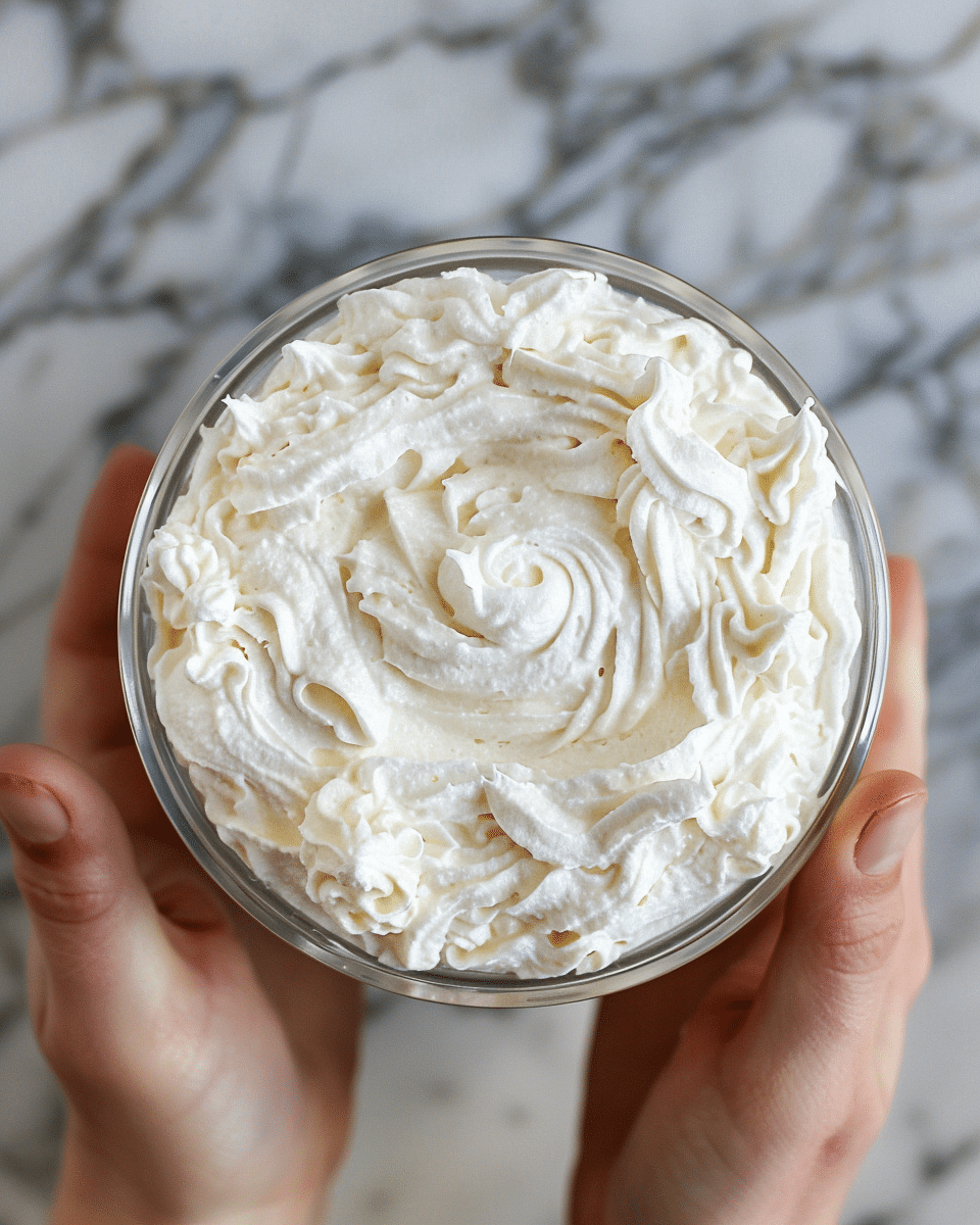 Stabilized Whipped Cream