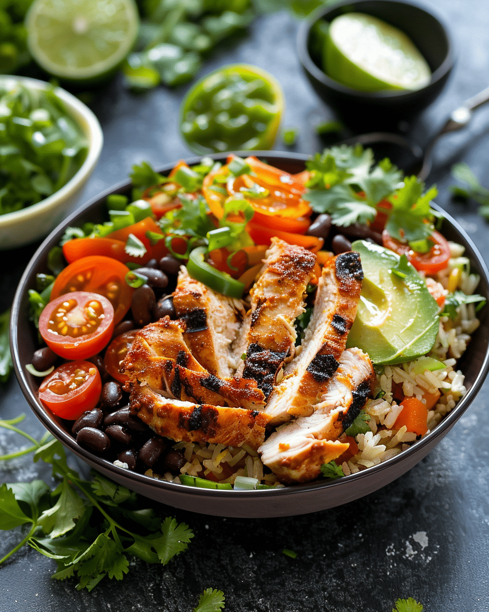 Chicken Burrito Bowls