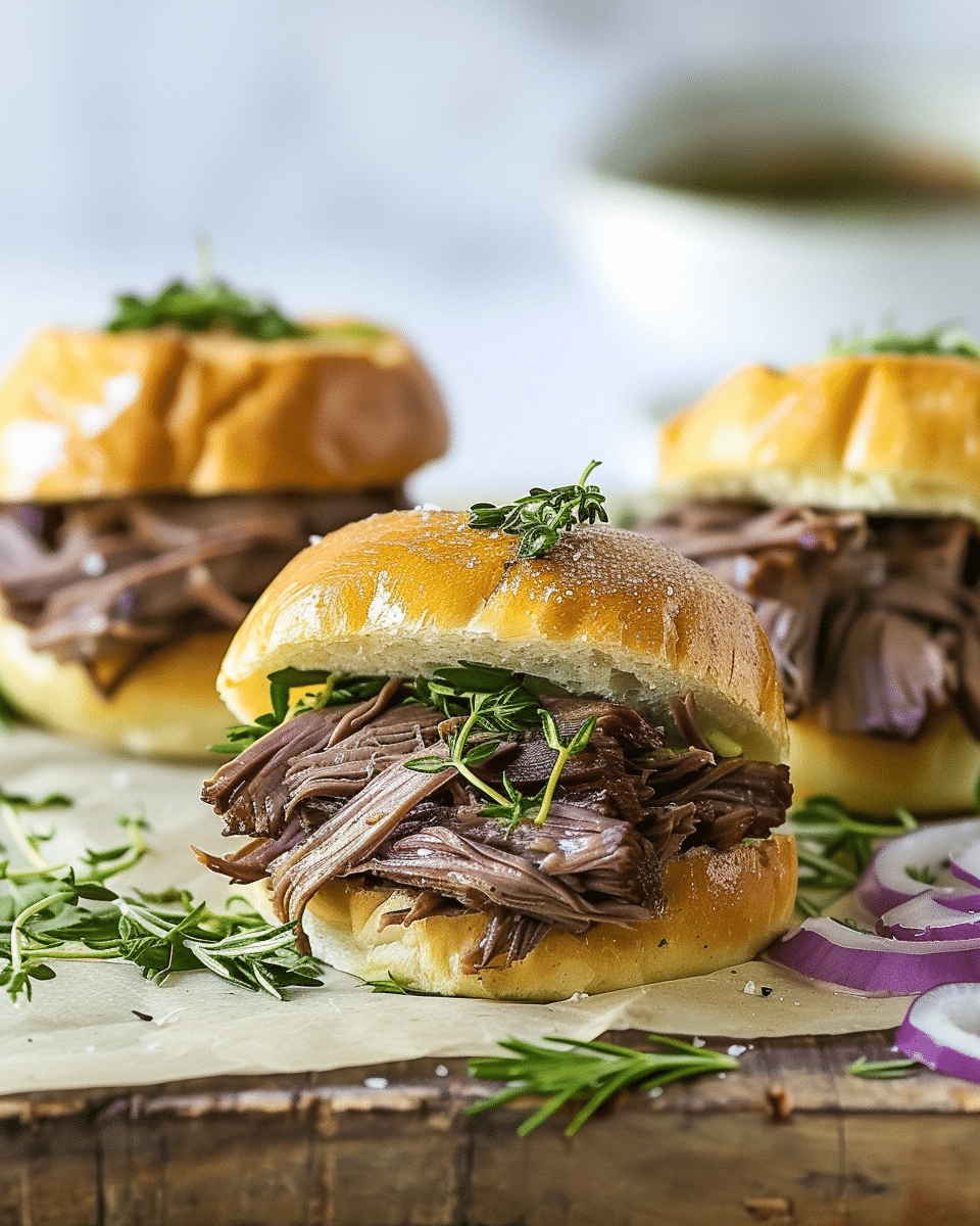 Roast Beef Sliders