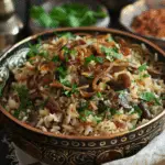 Mujadara Hamra Recipe
