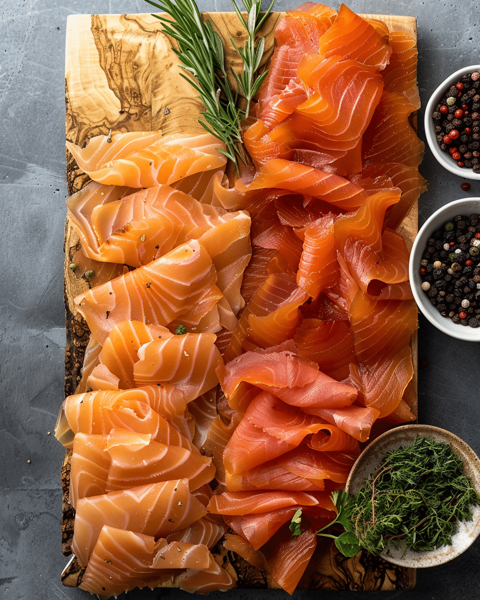 Smoked Salmon Board