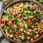 Chickpea Couscous Salad Recipe