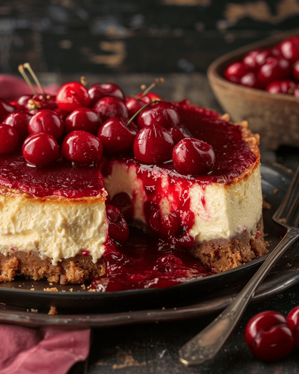 Amazing Cherry Cheesecake Recipe