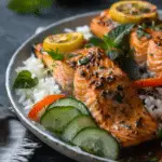 Spicy Salmon Boats