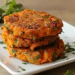 Sweet Potato Lentil Fritters