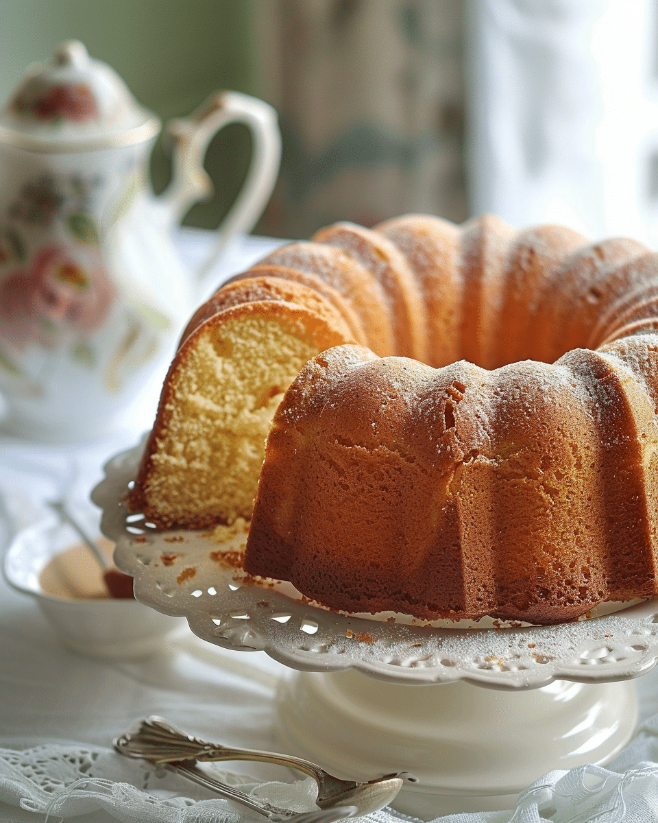 Easy Birthday Pound Cake