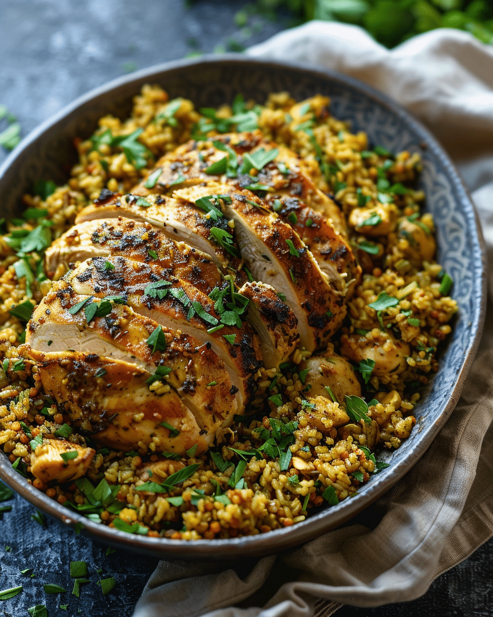 Freekeh with Chicken