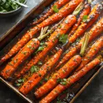 Brown Sugar Honey Roasted Carrots