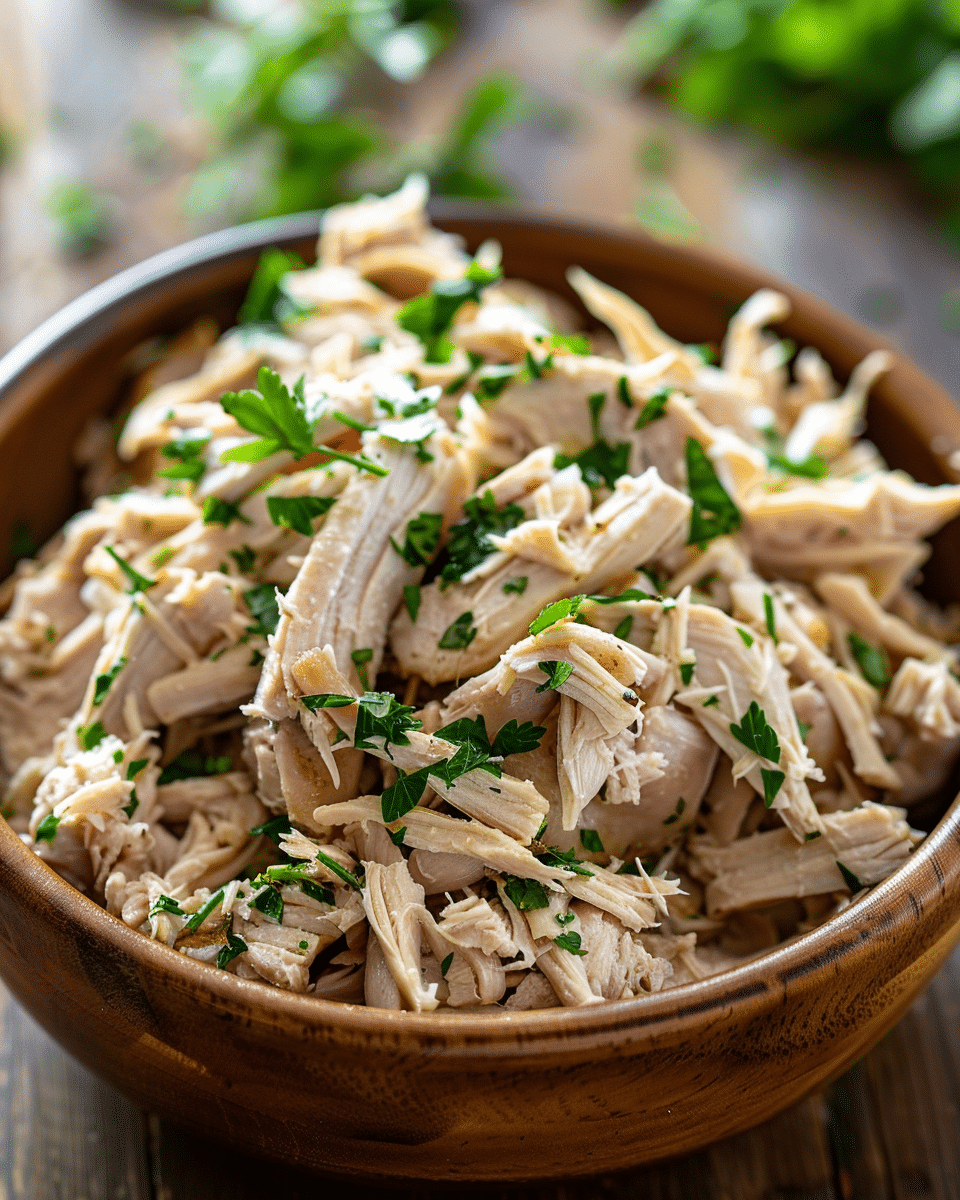 Tender Shredded Chicken Recipe