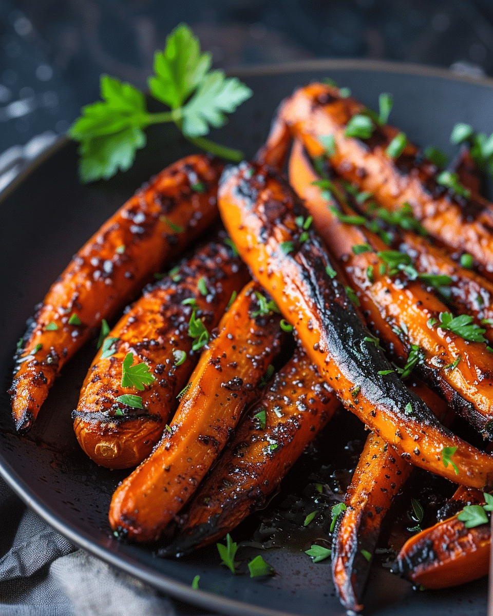Brown Sugar Honey Roasted Carrots