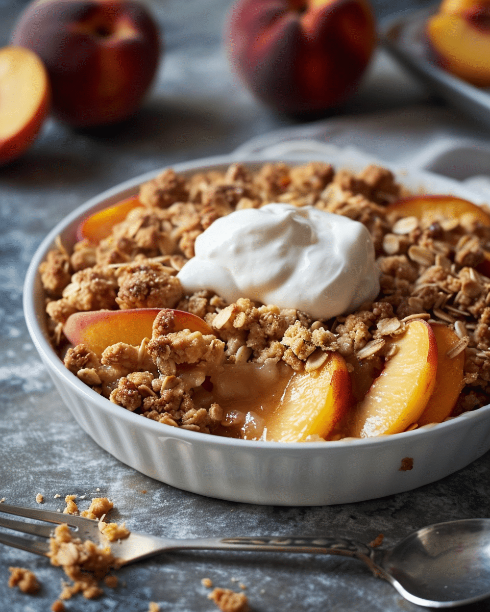 Peach Crisp
