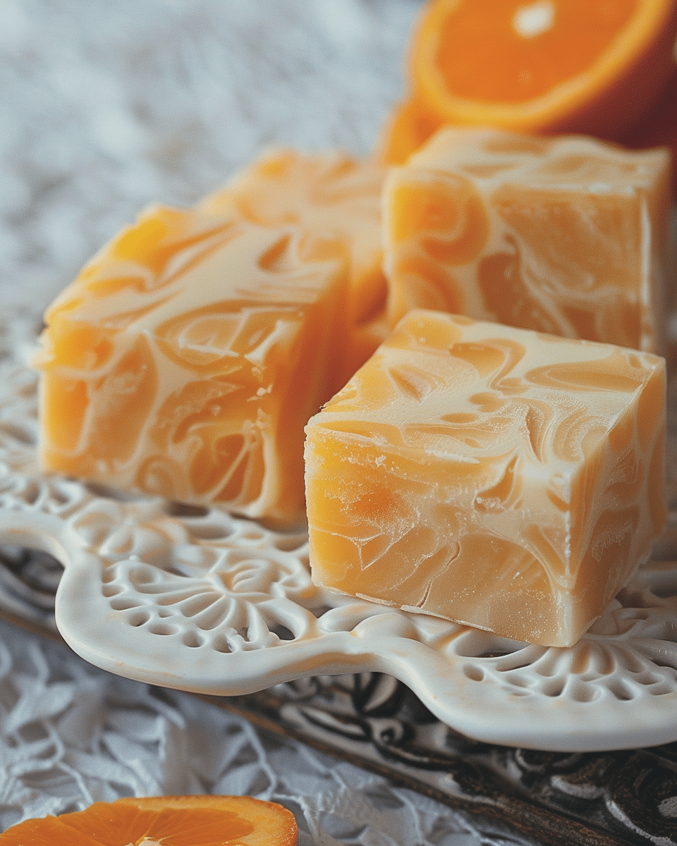 Creamsicle Fudge