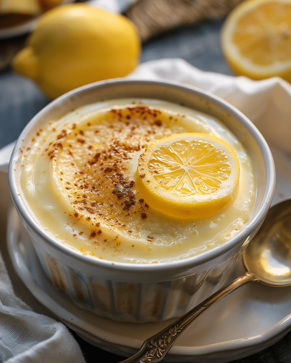 Lemon Pudding Recipe