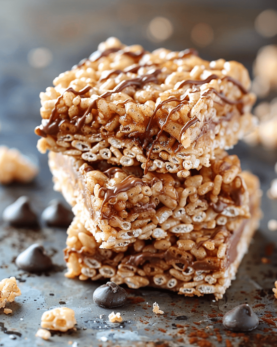 Churro Rice Krispie Treats