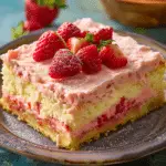 Strawberry Cheesecake Dump Cake