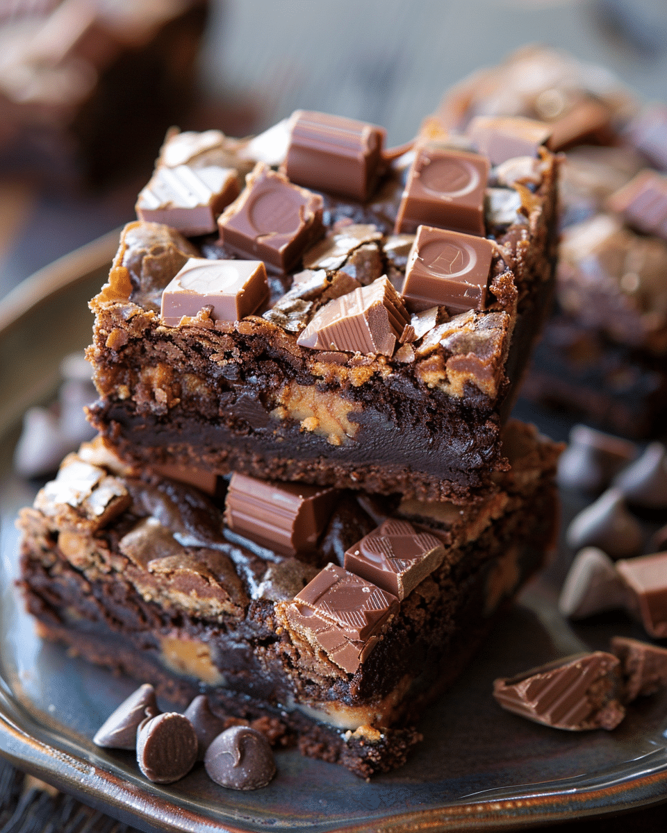 Reese's Peanut Butter Cup Brownies