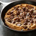 Deep Dish Skillet Cookies for Two
